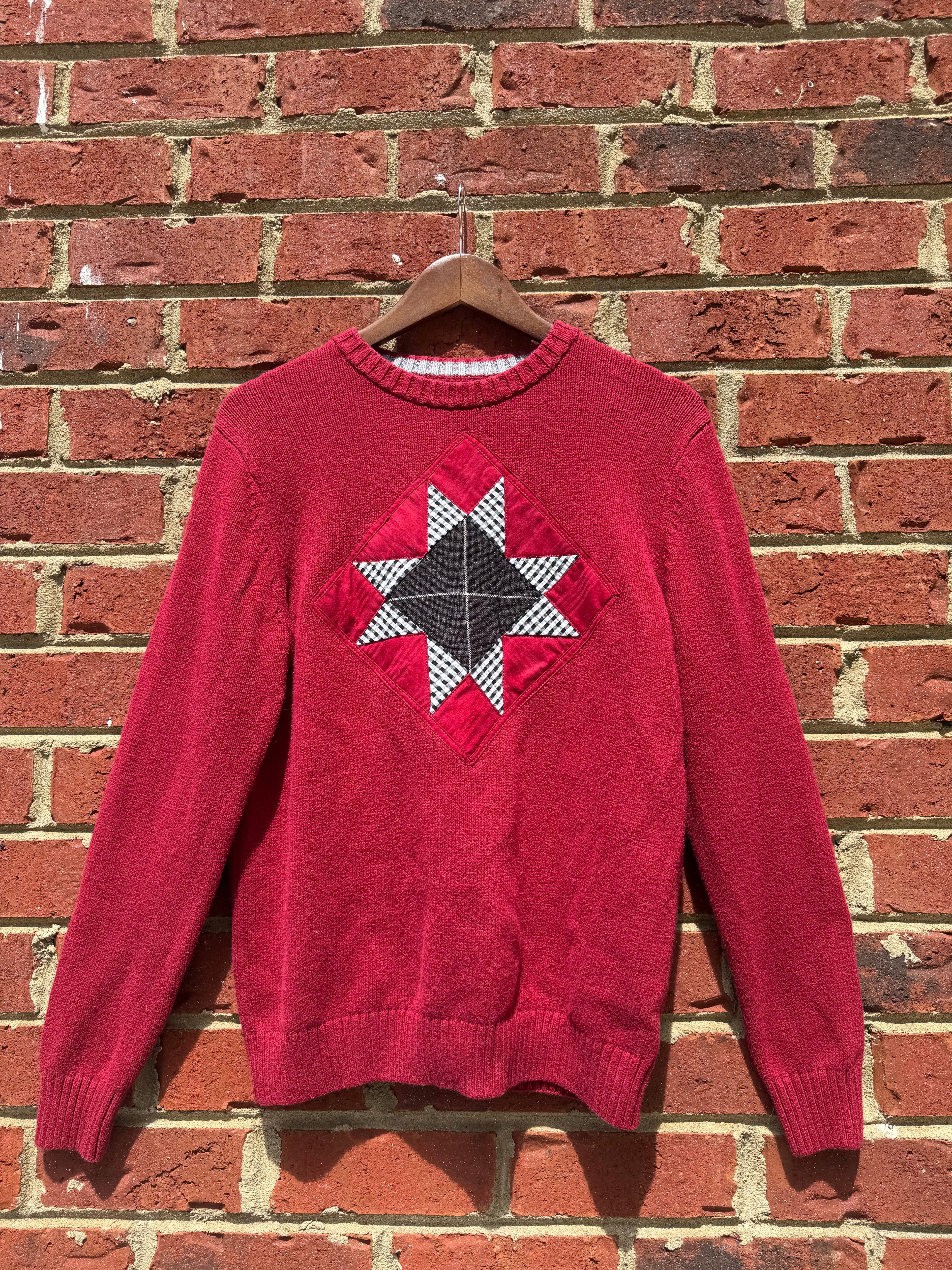 Quilted Sawtooth Star Sweater